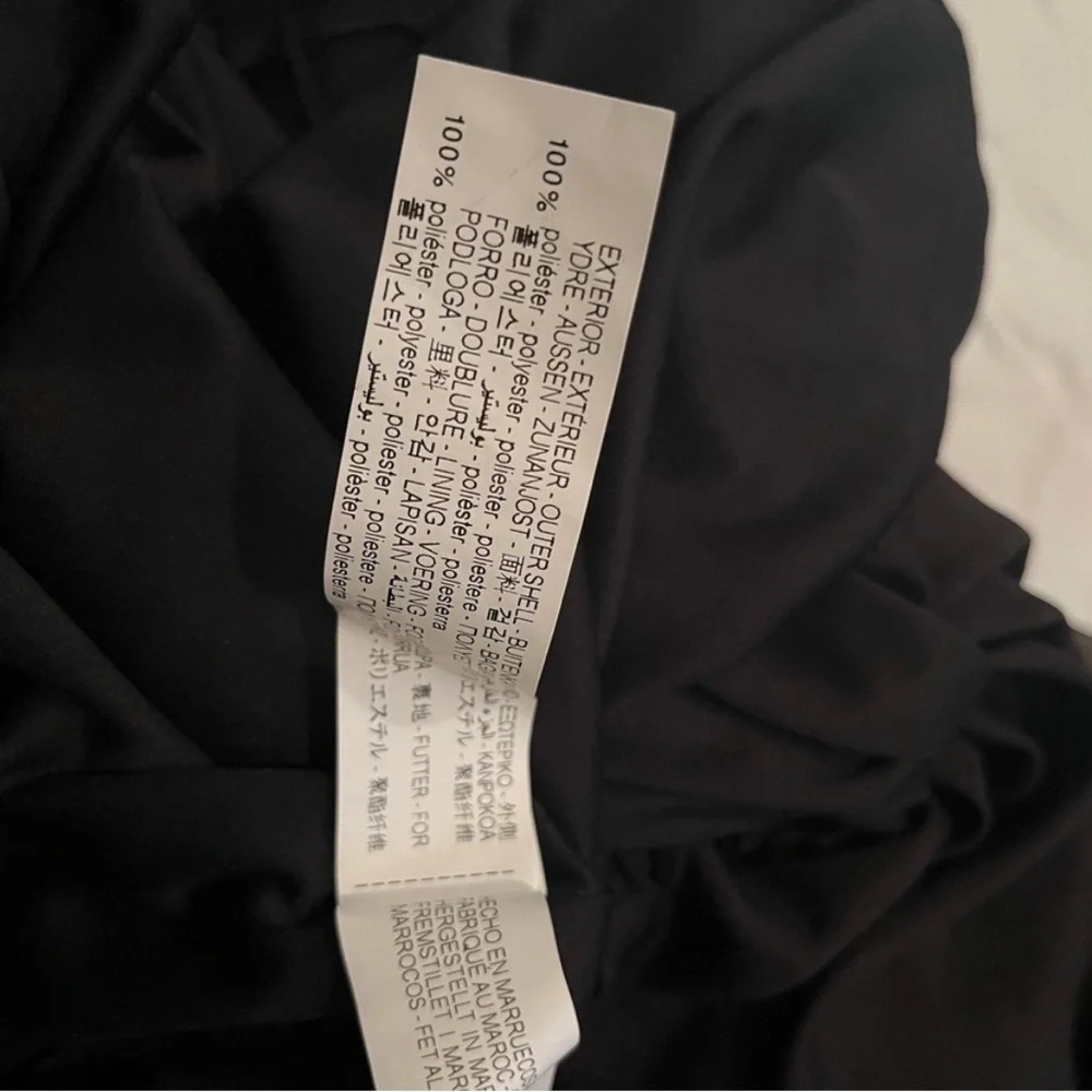 Zara Black Mini Dress with Cut-Out Design - Picture 10 of 10